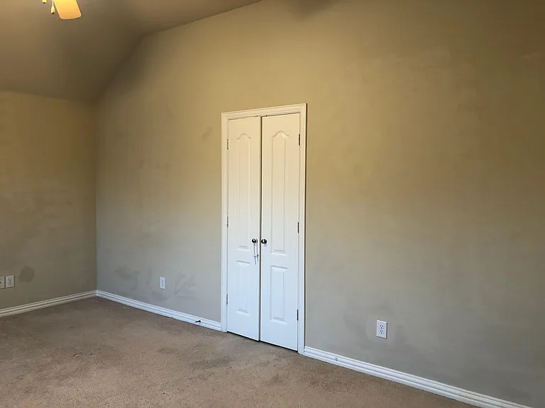 Master bedroom fresh paint