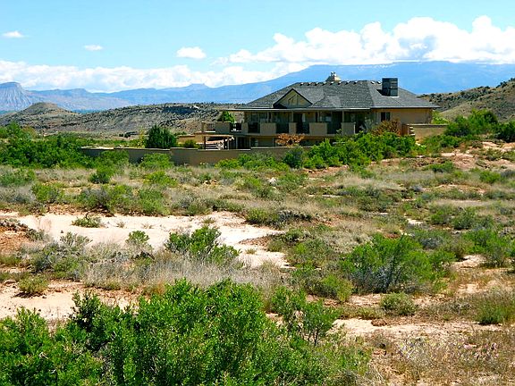 View from side road