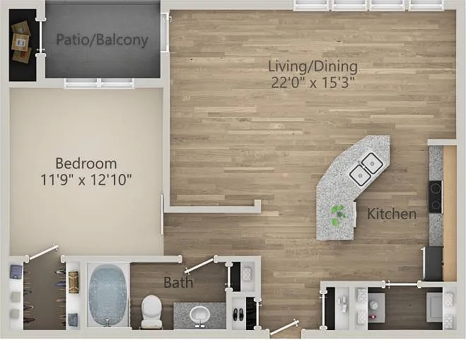Floor plan Milan