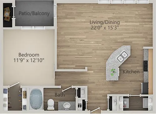 Floor plan Milan