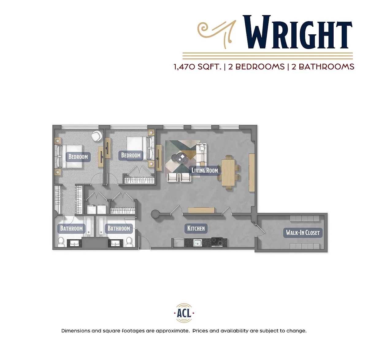 Floor plan Wright