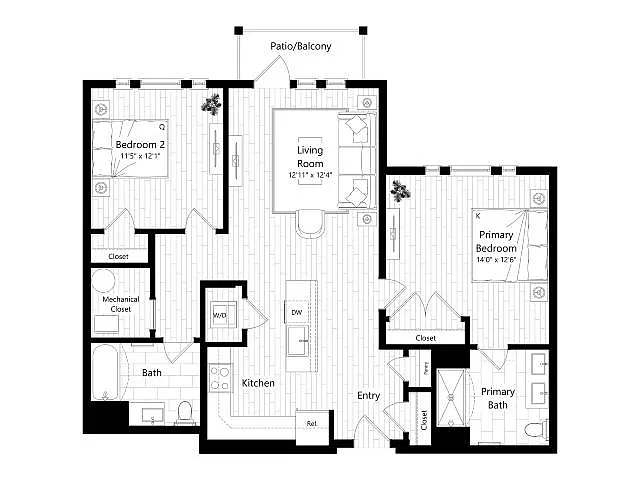 Floor plan B5