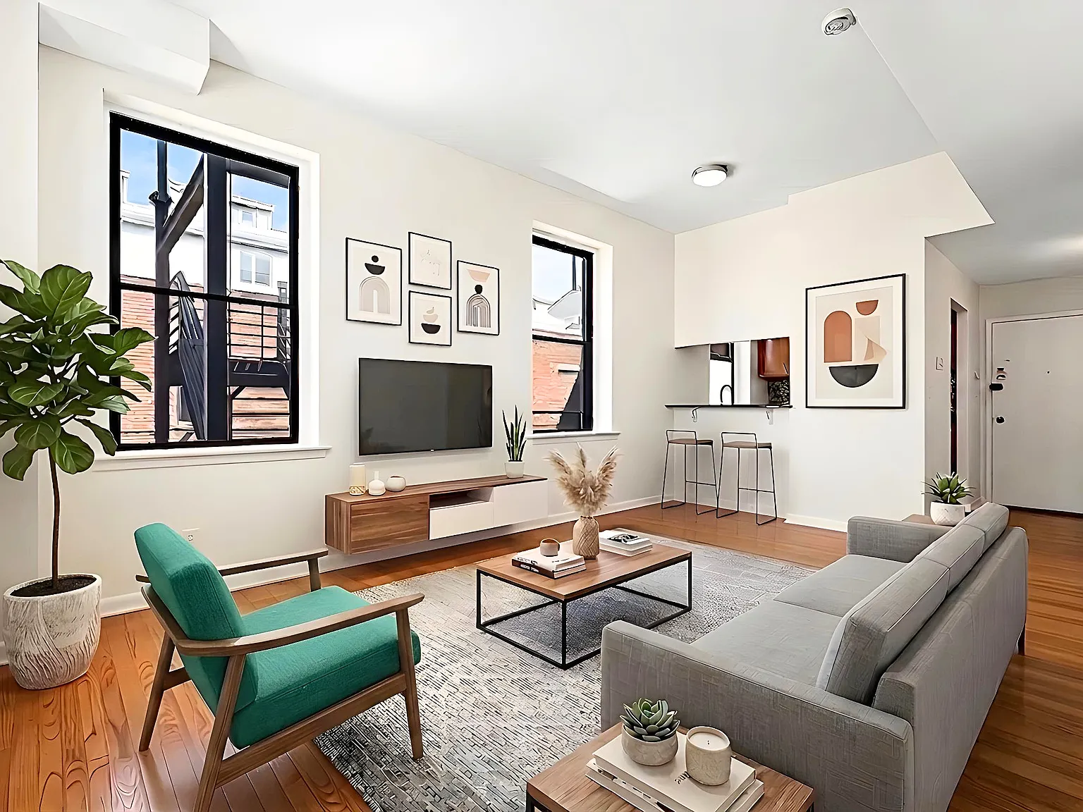 1 bed, 1.5 bath, 929 sqft, $3,900 — Photo 2