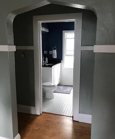 Newly renovated bathroom