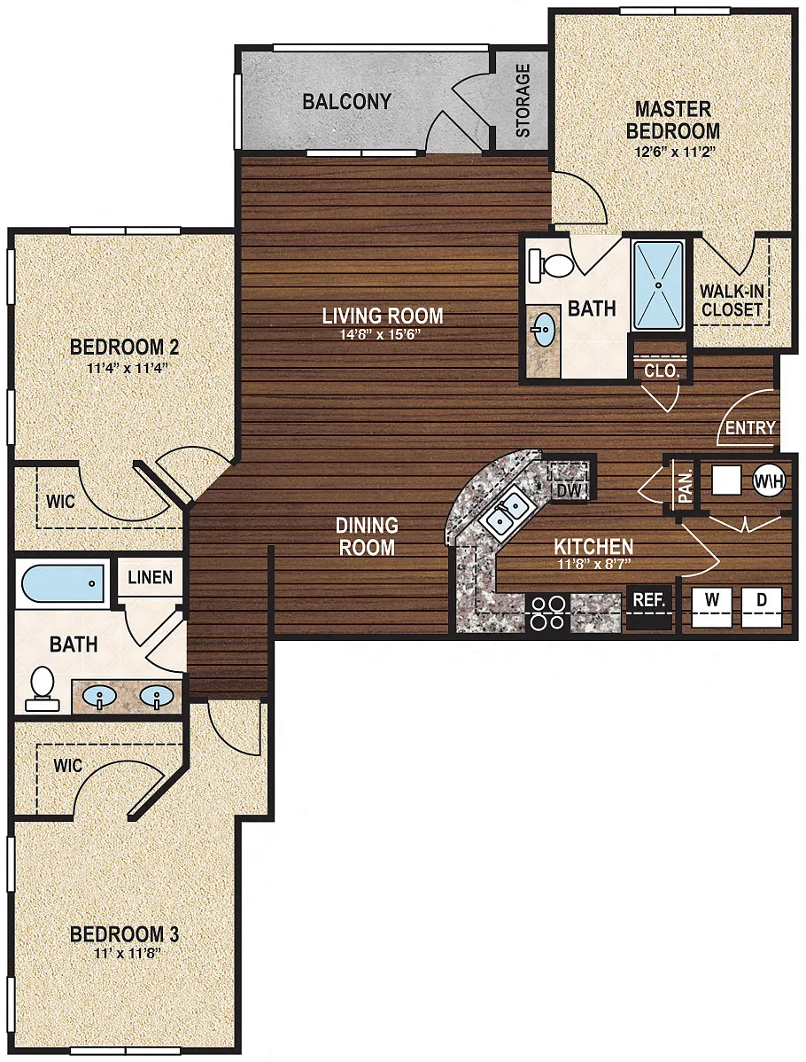 Floor plan C1