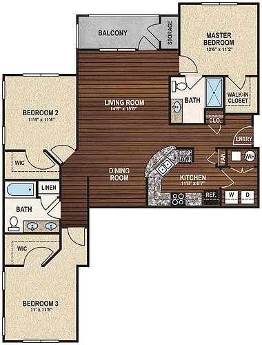 Floor plan C1