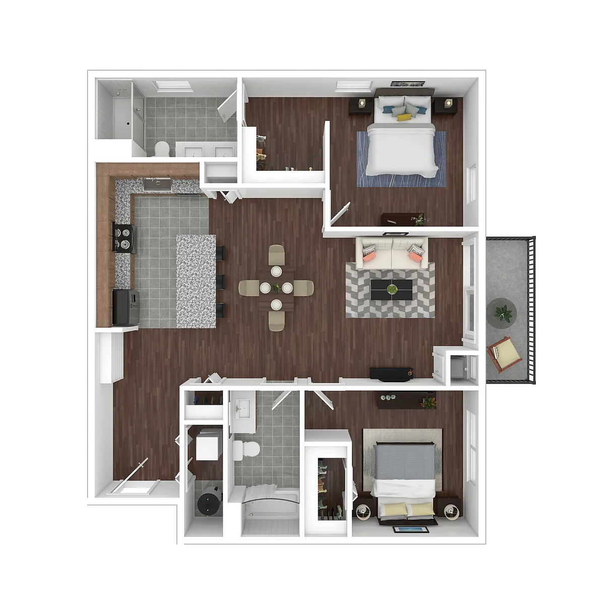 Floor plan The Redwood