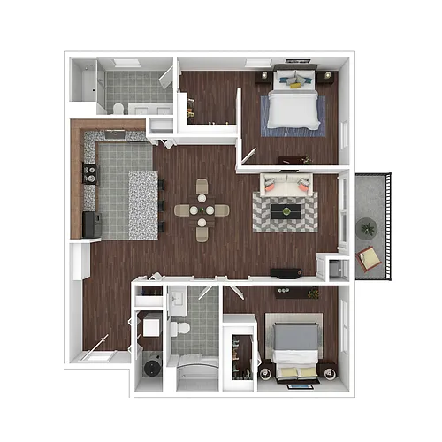 Floor plan The Redwood