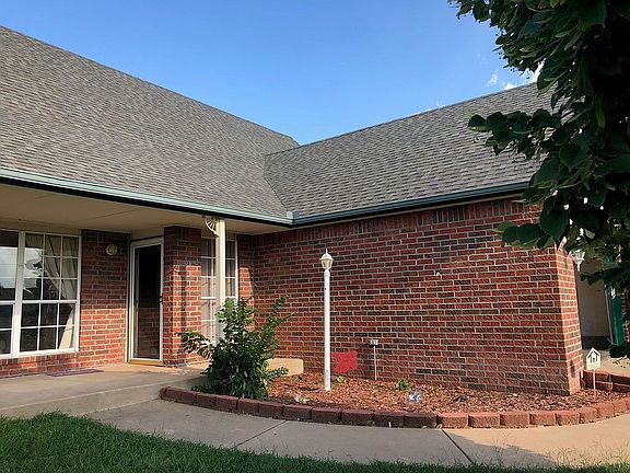 Side view of front entrance