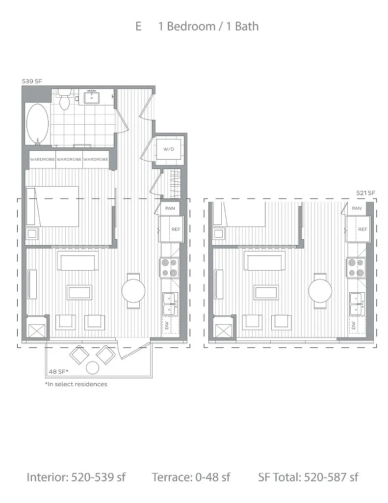 Floor plan E