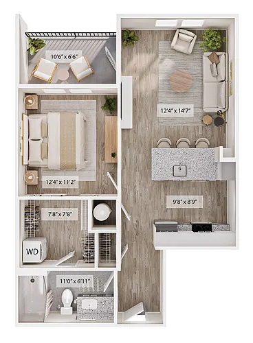 Floor plan The Pint