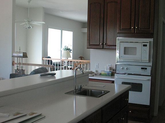 large galley kitchen