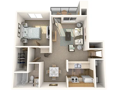 Floor plan Walnut