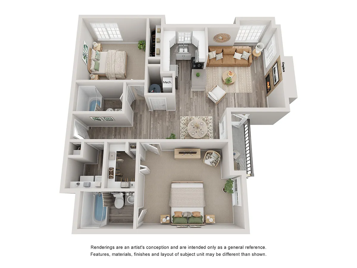 Floor plan Divide