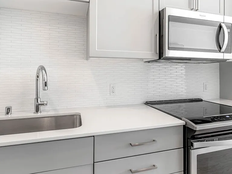 Kitchen with Stainless Steel Appliances