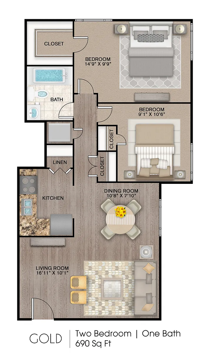 Floor plan Gold