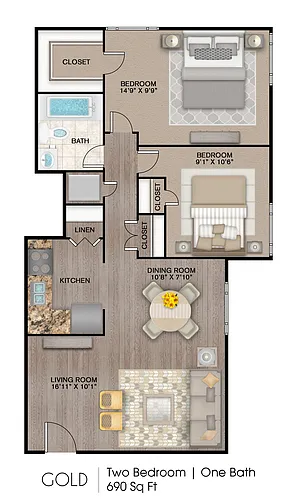 Floor plan Gold