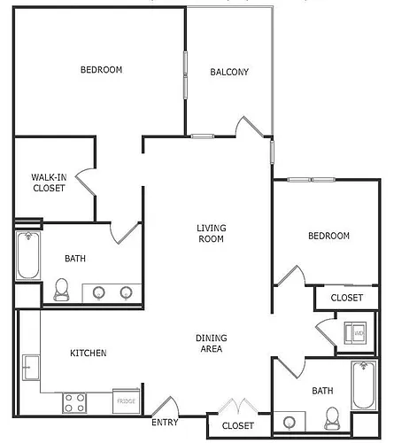 Floor plan B2