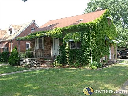 Nice ivy covered solid brick house