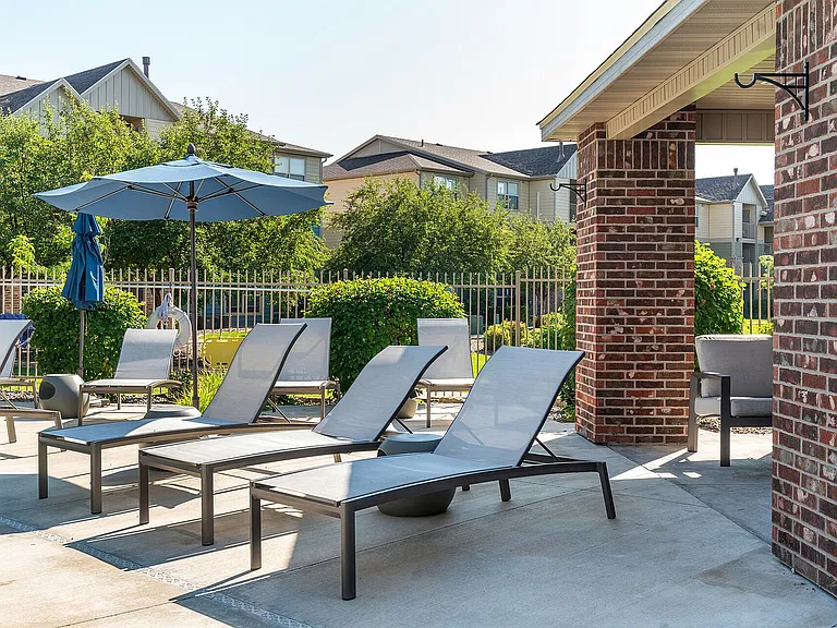 Lounge Chairs and Umbrella 3