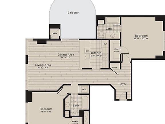 4th image of 10101 Grosvenor Pl APT 905