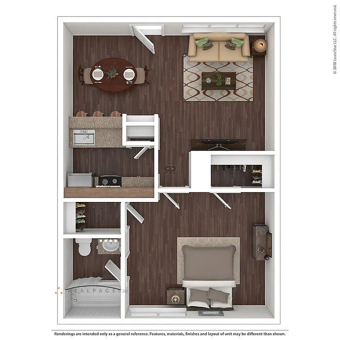 Floor plan The 640