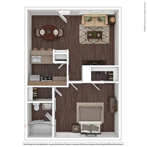 Floor plan The 640