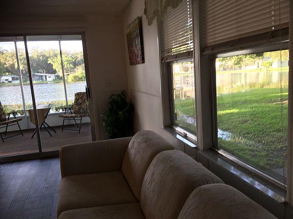 Lake views from living room!