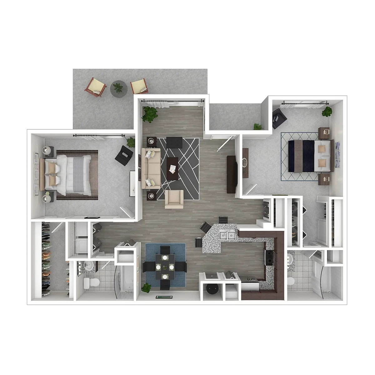 Floor plan Monaco