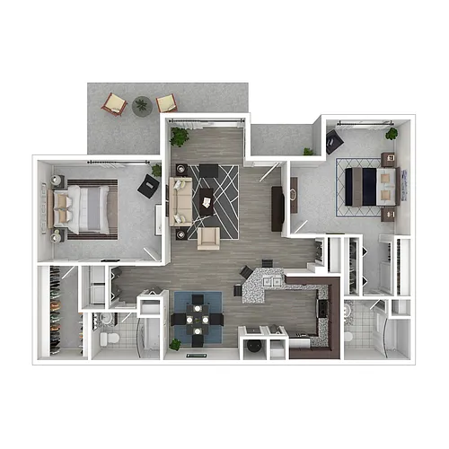 Floor plan Monaco