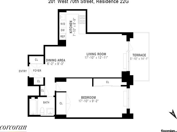 2nd image of 2039 Broadway #22G