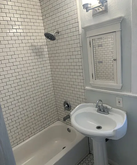 1920's Bathroom with Pedestal sink