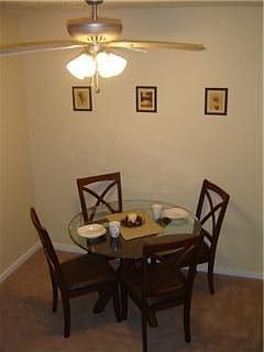 Dining Room with BRAND NEW paint & trim