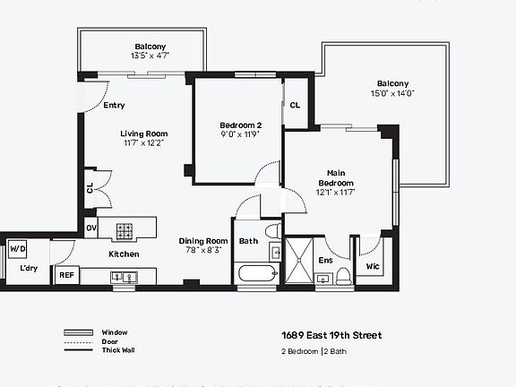 2nd image of 1689 E 19th St #5A