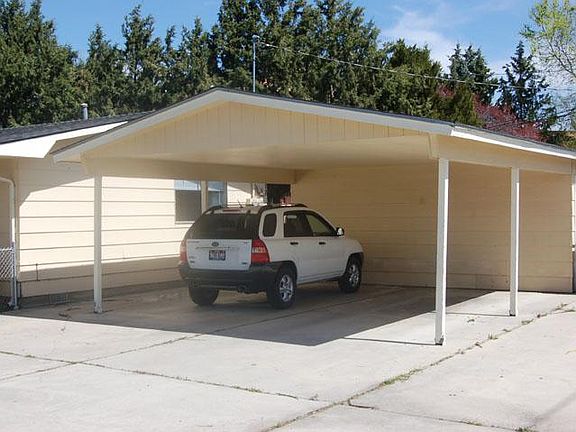 Carport with Storage Unit