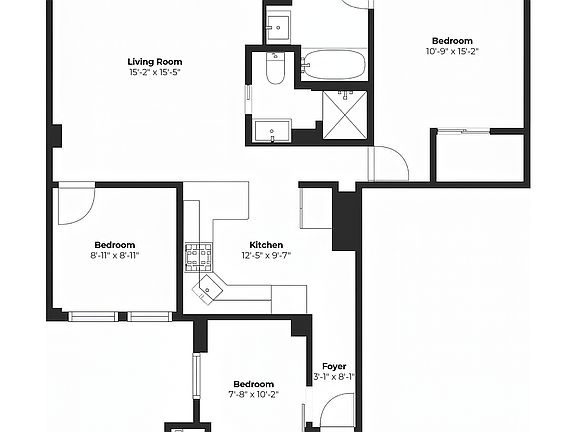 2nd image of 120 W 58th St APT 9A
