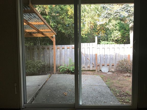 Courtyard with covered patio