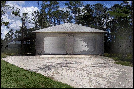 36 X 36 SEPERATE CBS GARAGE