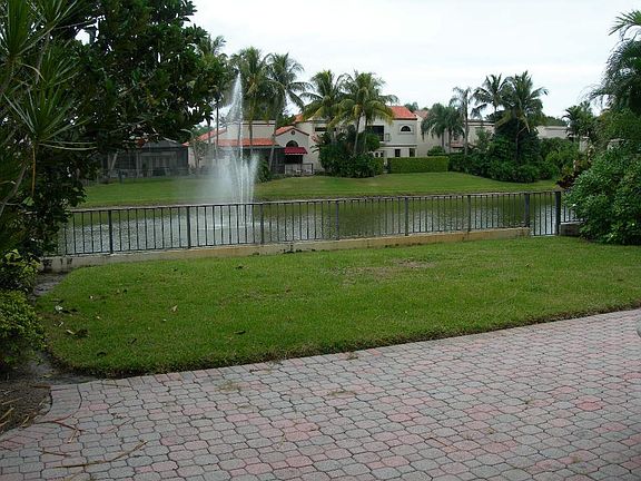 Garden ovelooking Lake