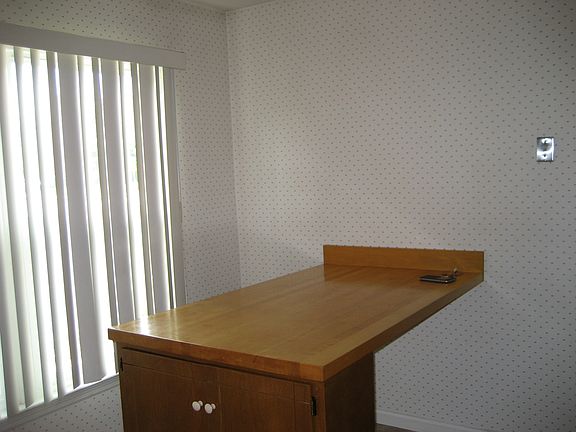Built in butcher block 