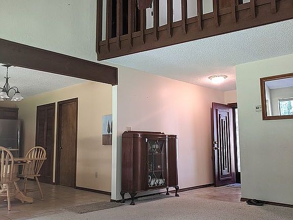 Vaulted ceiling family room