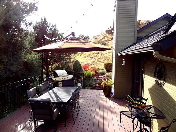 Deck w/ Foothills Behind