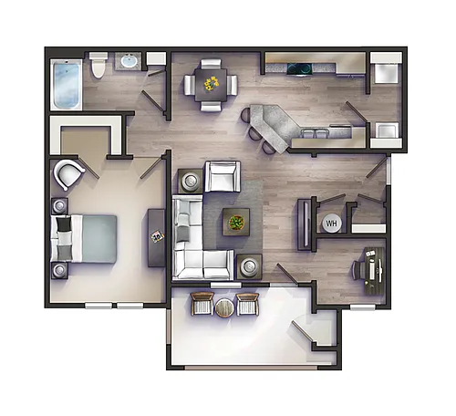 Floor plan The Harmony
