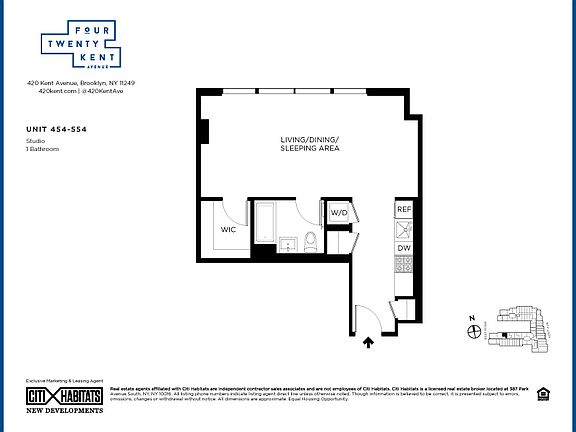 2nd image of 420 Kent Ave APT 454