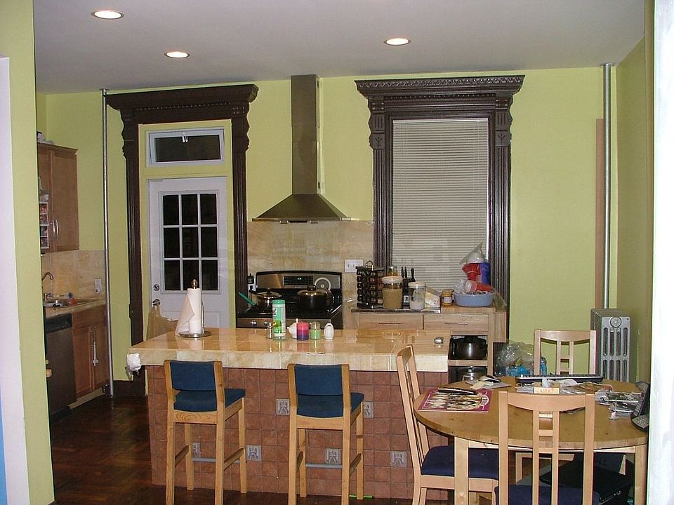 eat in kitchen of duplex