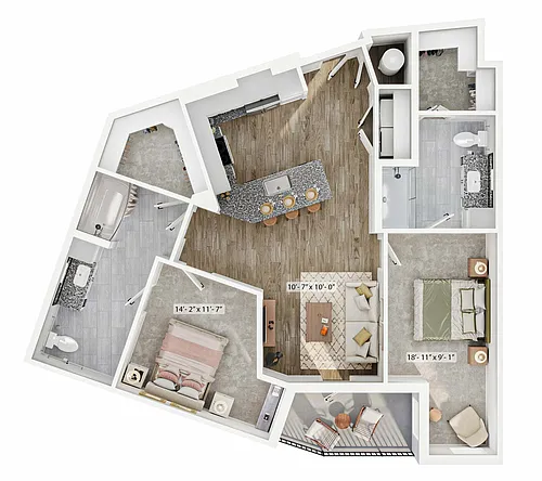 Floor plan B5