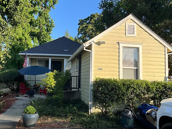 Front view with new roof.