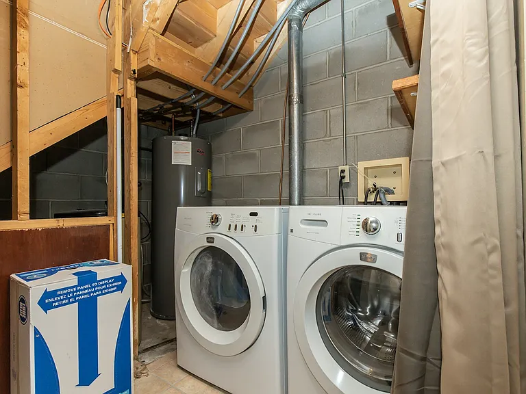 In unit laundry