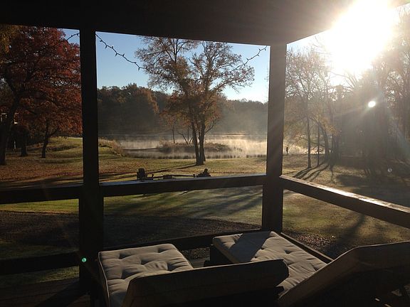 Morning view from porch