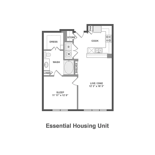 Floor plan A1.P8